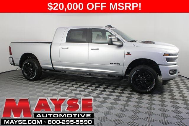 2026 RAM 2500 Laramie in Silver-Zynith Exterior Paint — front three-quarter view