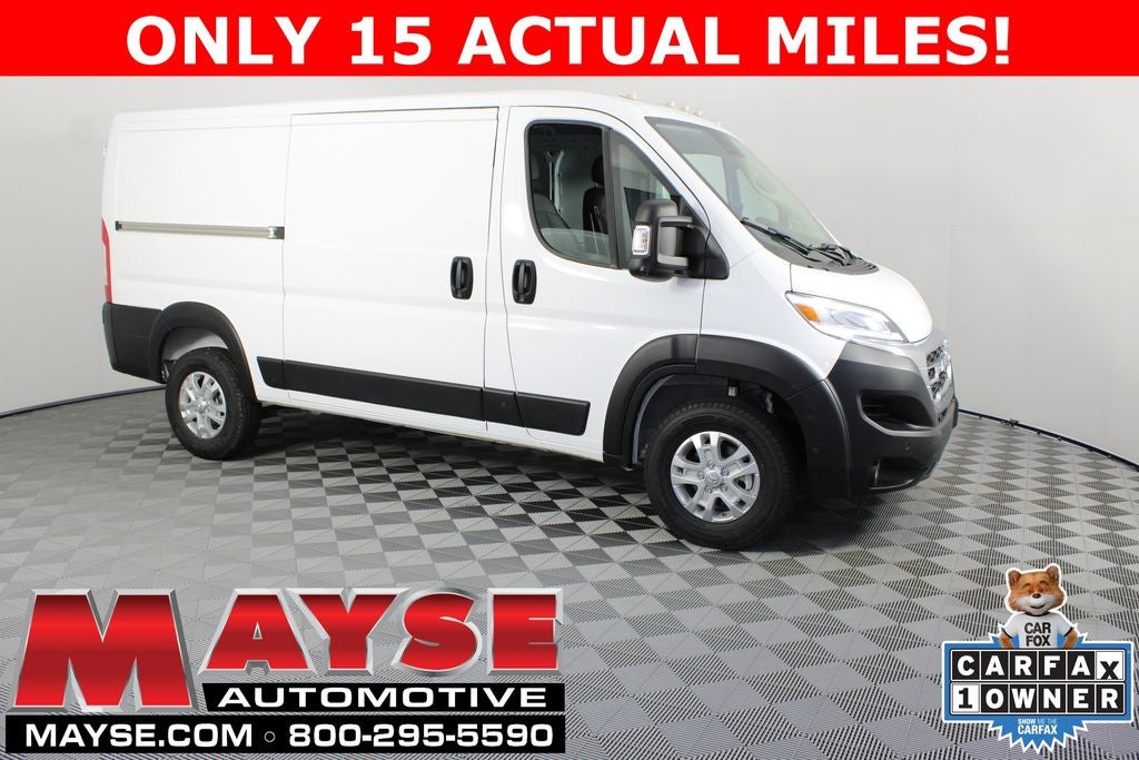 2025 RAM ProMaster 2500 Base in Bright White Clearcoat — front three-quarter view