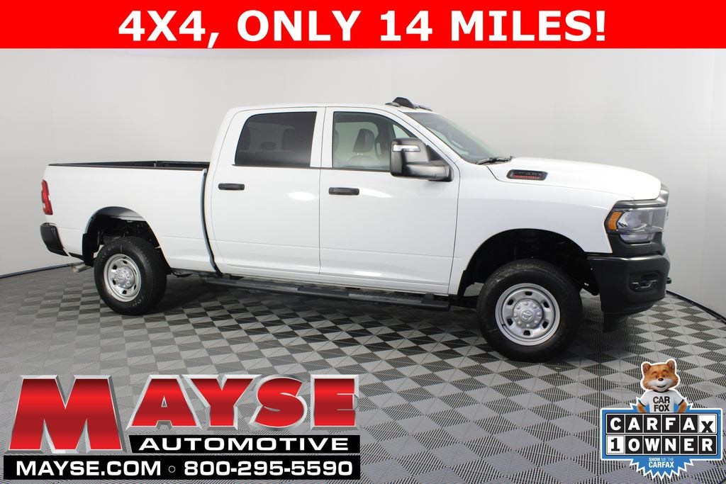 2024 RAM 2500 Tradesman in Bright White Clearcoat — front three-quarter view